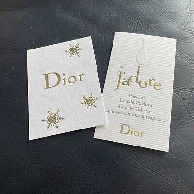 Homme Sport de Christian Dior advertising card Carte publicitaire 