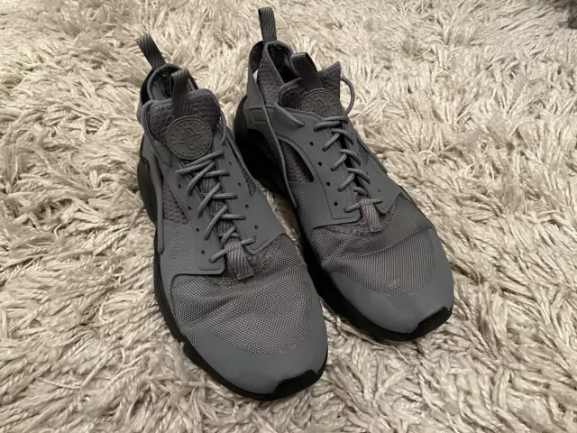 NIKE AIR HUARACHE Run Rn Ultra COOL GREY BLACK UK 9 US 10 EU 44 BQ6281 002 Rare 69.99 PicClick UK