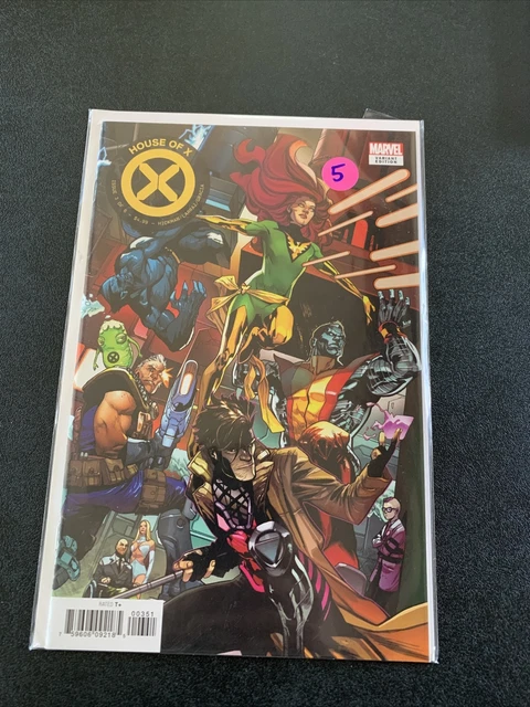 House Of X 3 Nm/Nm+ Asrar Connecting Variant Cover Marvel Comics 2019