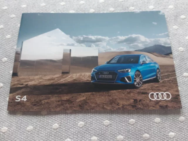 2020 Audi S4 Brochure Prospekt Catalogue Czech language RARE 16 pages