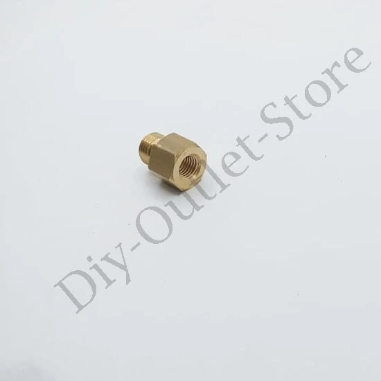 BUCHSE M10X1 25 AUF Stecker 1 4 BSP Reduzierst ck ldruckmesser Adapter buchse-m10x1-25-auf-stecker-1-4-bsp-reduzierst-ck-ldruckmesser-adapter