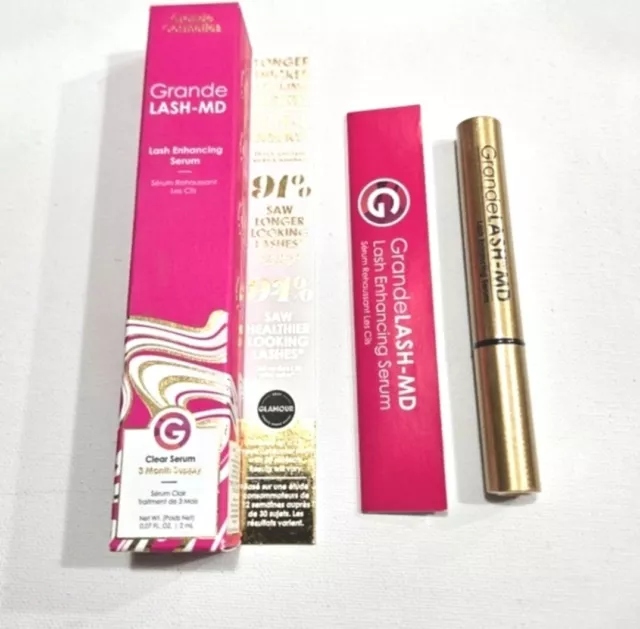 Lash Enhancing Serum by Grande Lash-MD NIB! 3 Month Supply!