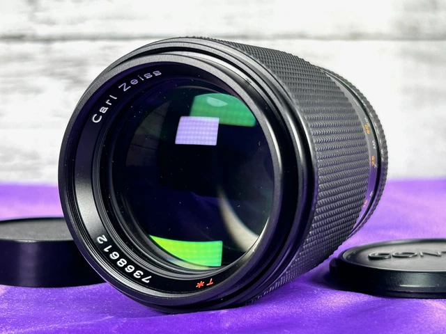 [Mint] Contax Carl Zeiss Objektiv Sonnar T 135mm F2.8 Mmj C/Y Mf Aus Japan