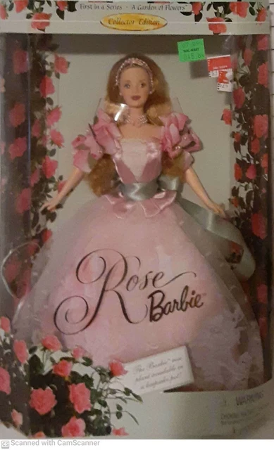 Barbie Dolls Of the World Collector Edition & Garden of Flowers Rose - Lot 10 3