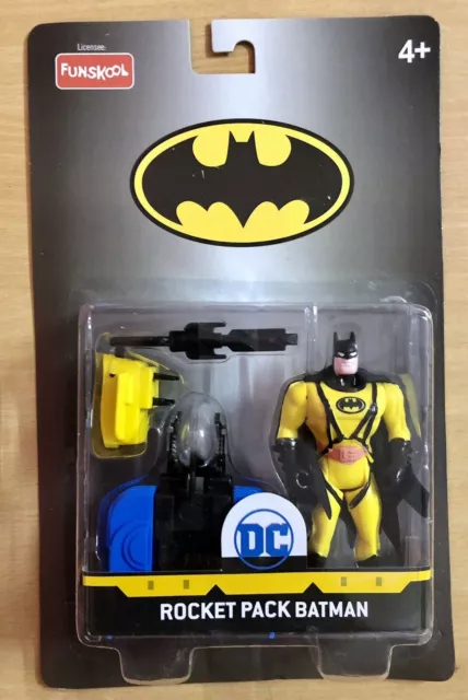 Funskool Rocket Pack Batman Action Figure Giocattolo da collezione Età 4+...