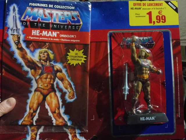 LES MAITRE DE L'univers He-Man Altaya N° 1 Etat Neuf Sous Blister EUR