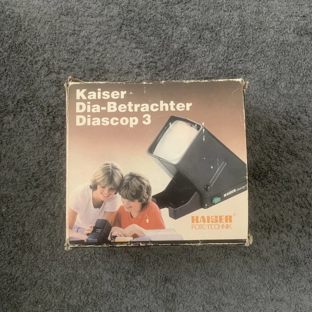 Kaiser Diascop Mini 3 Visore 3X per diapositive 24 x 36
