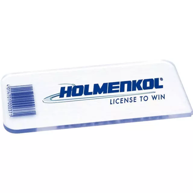 Holmenkol Wax Scraper 3mm Perspex for Ski and Snowboard