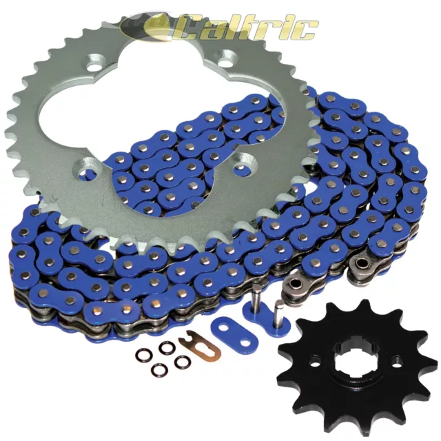 Blue O-Ring Drive Chain & Sprocket Kit for Honda ATC250R 1986 TRX250R 1986 87