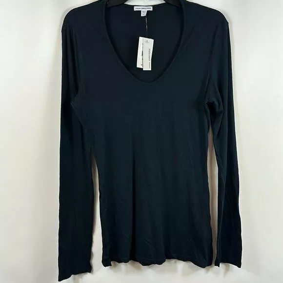 James Perse | NWT Women’s 3 Black Long Sleeve Top tee