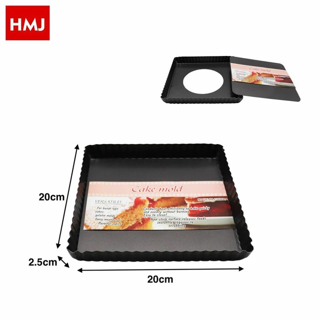 Moule à Gâteau Pour Douceur Pain Gâteau Antiadhérent Carré 24349 Hmj