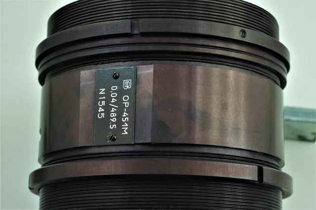 Objektiv 0,04/489,5mm OP-451M Großformat, sehr guter Zustand.Nr.1545 4
