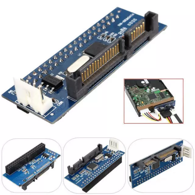 3.5" HDD IDE to Serial ATA SATA Adapter Parallel To Serial Hard Drive Convertor