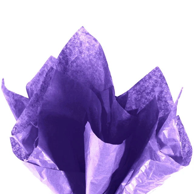 Gift Wrap Tissue Paper Deep Purple 20"x26" for Gift Bag Wedding Party 50 Sheet