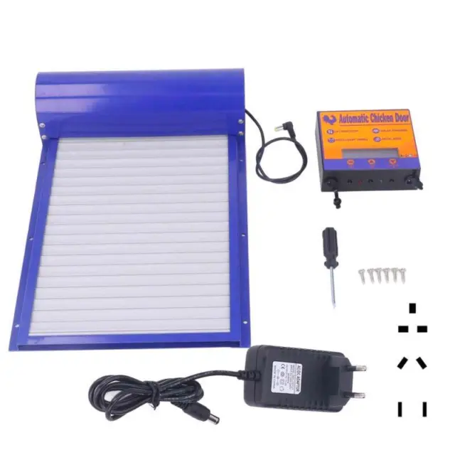 Timer Battery Operated Automatic Chicken Coop Door - Easy and Efficient