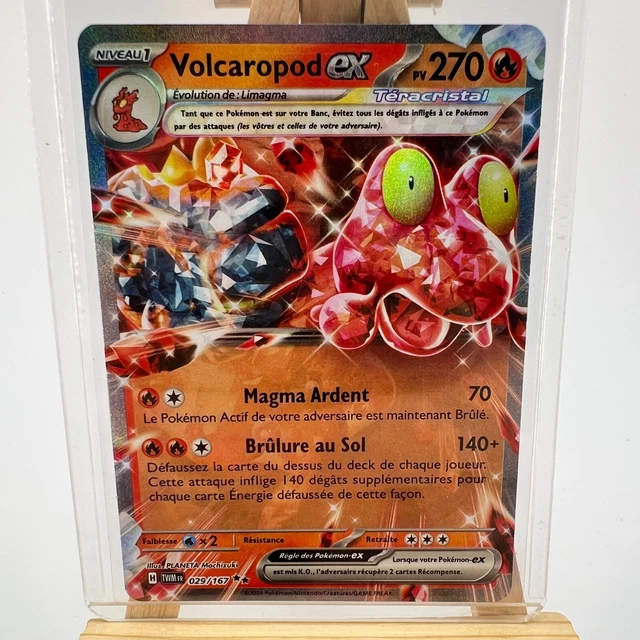 Volcaropod-ex - Double Rare 29/167 - Ecarlate et Violet Mascarade Crépusculaire - Fantasy Sphere