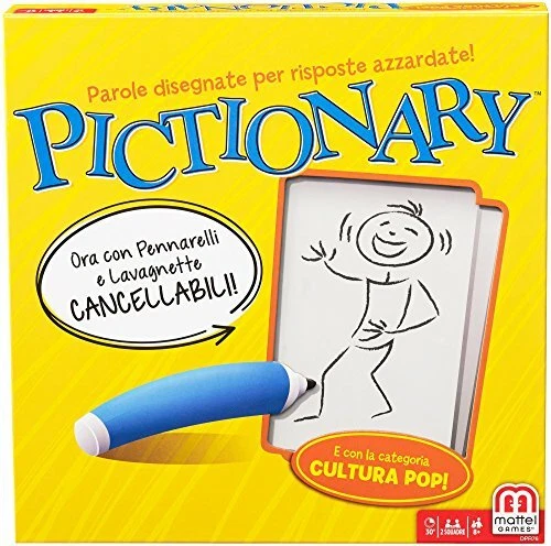 Mattel Games Pictionary Air GYH79 - Gioco Di Disegno Interattivo Per Famiglia, Da 8 Anni In Su - Si Gioca Con Smartphone O Tablet [Versione Tedesca] - 3