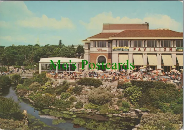 Dorset Postcard - The Pavilion Theatre, Rock Garden, Bournemouth  RR11114