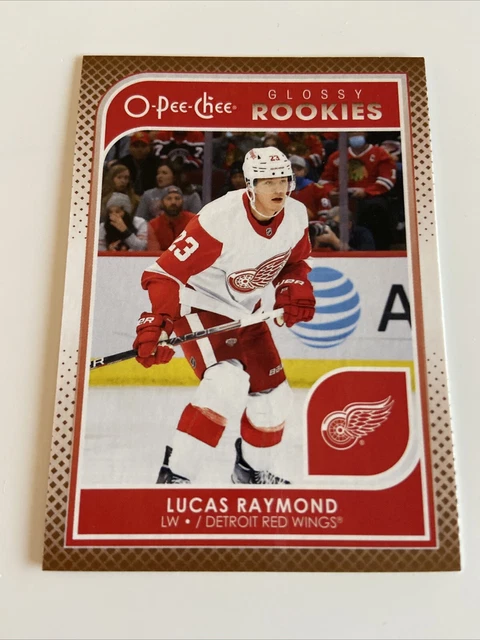 NHL Card-Lucas Raymond-Bronze OPC Glossy Rookies-UD2 2021-22-Detroit