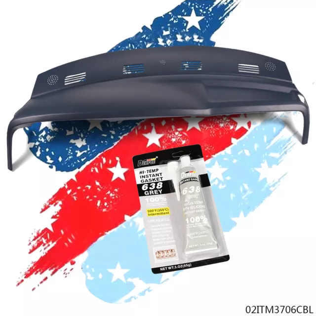 Fit For 2002-2005 Dodge Ram 1500 2500 Dash Cover Cap Overlay USA New