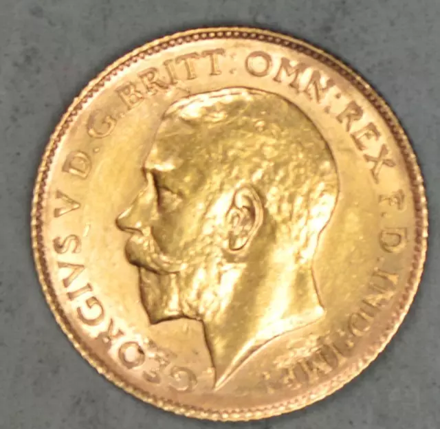 Great Britain 1911 Half Sovereign Gold Coin