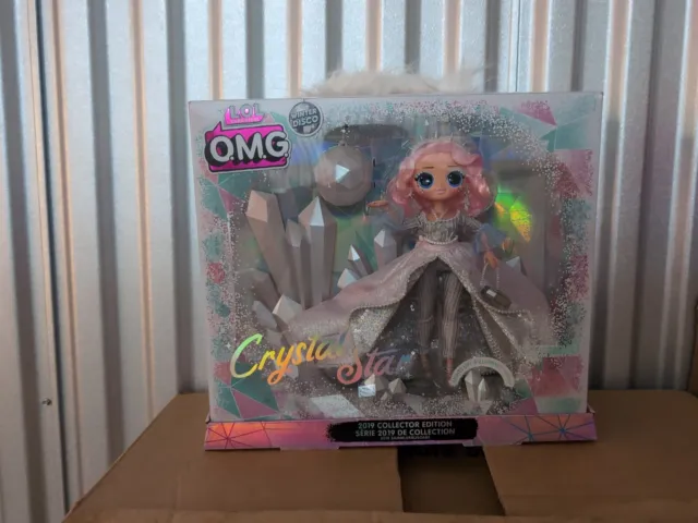 LOL Surprise OMG Crystal Star 2019 Collector Edition Doll Winter Disco in Hand