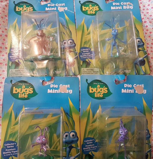 DISNEY PIXAR A Bugs Life collection bundle 4 boxed Die Cast Figures £30 ...