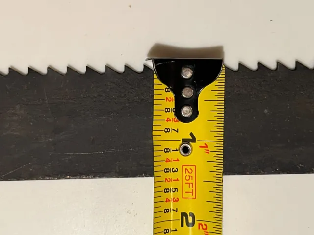 Power Hack Saw Blade for Metal 4T  18"x 1-1/2" x .078, NEW, 17-3/8" Hole Spacing