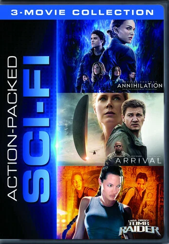 ACTION-PACKED SCI-FI: 3-MOVIE Collection (DVD) Lara Croft Tomb Raider ...