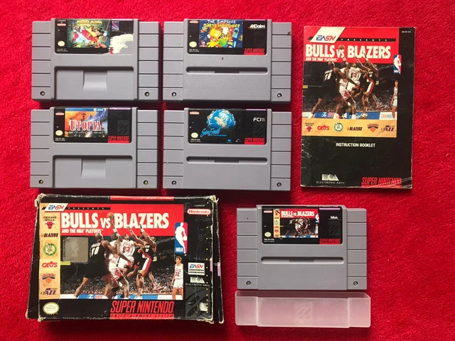 Lot jeux super nes USA