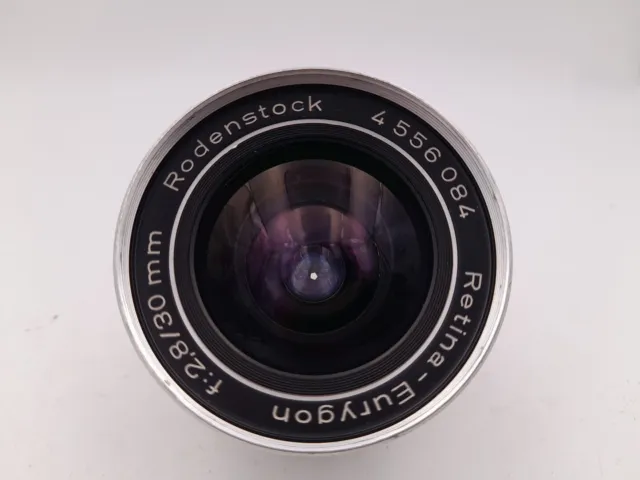 (2797) Kodak Rodenstock RETINA EURYGON 2.8/30mm - selten - Zust.: Kratzer