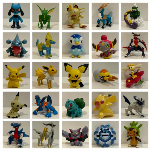 Tomy Pokemon Figures - Various Figure - Multi Listing- Nintendo 2" High Official 3