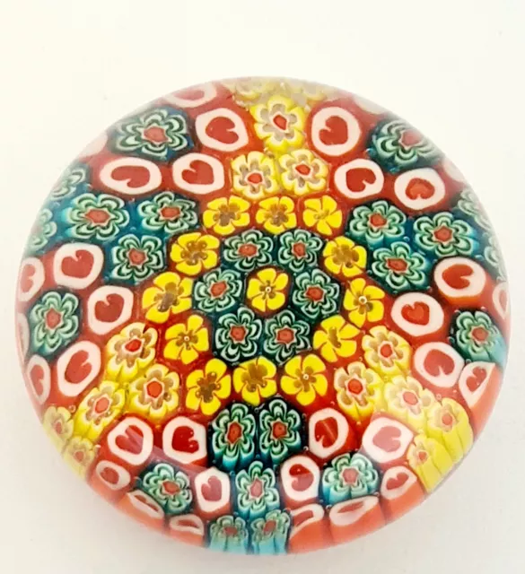 Paperweight - Briefbeschwerer - Glaskugel  - Murano - Millefiori - unmarkiert