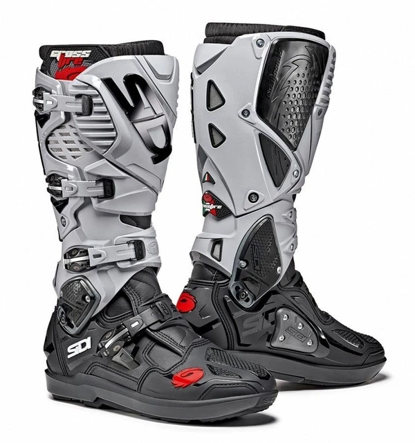 Stivali Moto Sidi Off-Road Crossfire 3 SRS Nero Cenere
