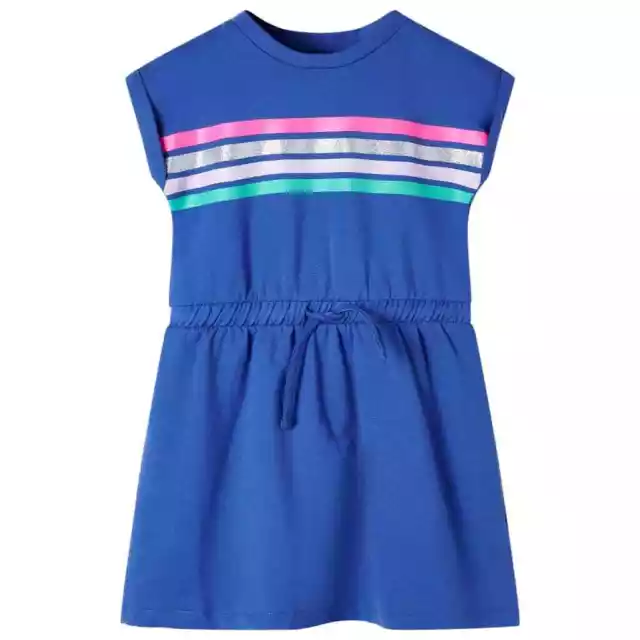 Robe pour enfants avec cordon de serrage bleu cobalt 140 E2J9