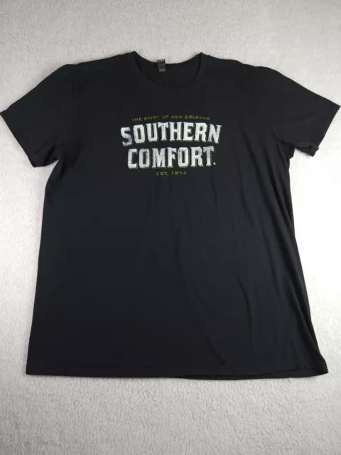 Southern Comfort Whiskey T-Shirt Gray Mens Size XL - The Spirit Of New Orleans