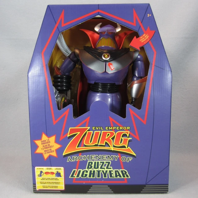 TOY STORY EVIL Emperor Zurg Interactive Talking Zurg Disney Pixar
