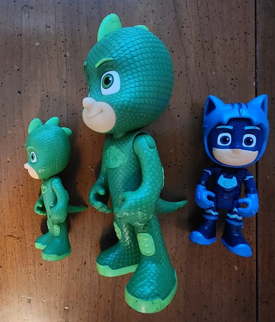 PJ MASKS FIGURES 6 inch talking gekko , gekko , catboy with helmet 8.