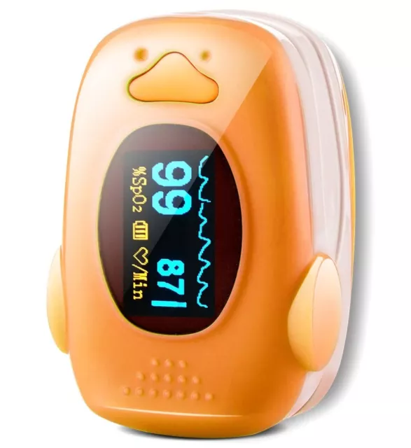 Fingertip Pulse Oximeter SpO2 Heart Rate Blood Oxygen Monitor Display UK Quality