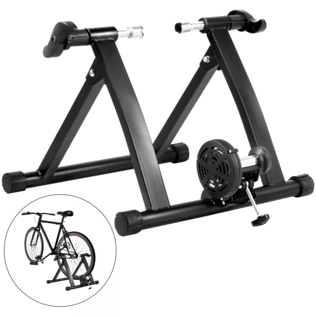 VEVOR Rodillo para Entrenamiento Bicicleta 330lb en Interior 750W Resistencia