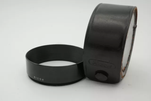 [S RARE!] Ricoh vintage metal lens hood screw in 52mm from Japan #B098