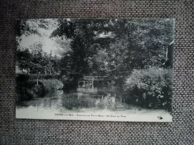 Cpa Cosne Sur L Eye Castle Du Petit Wood A Corner Of The Park