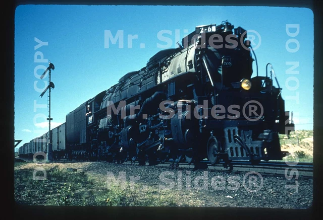 Duplicate Slide UP Union Pacific 4-6-6-4 Challenger 3999 Action