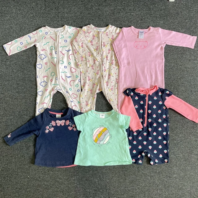 Assorted Target Baby Girl Clothing Bundle Size 00