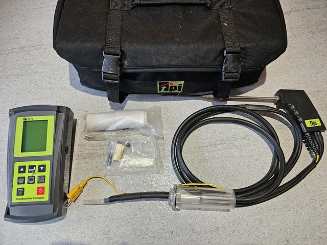 TPI 717R Analizzatore di combustione Analizzatore di gas influenza FGA 709R