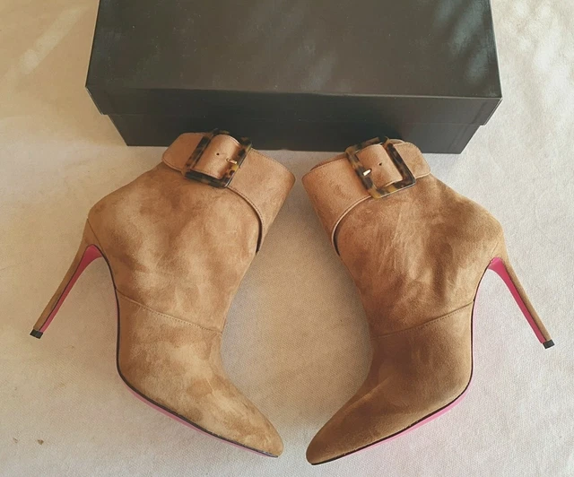 Bottes En Cuir Vic Matié - Couleur Bronze - Taille 39.5 - Neuves Avec Emballage (étiquetées 325€)