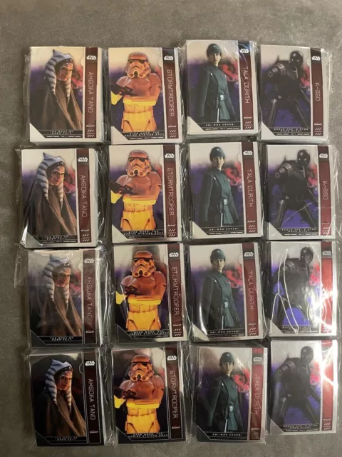 2022-23 Topps Star Wars Finest Complete Base Set 1-100 Complete Set