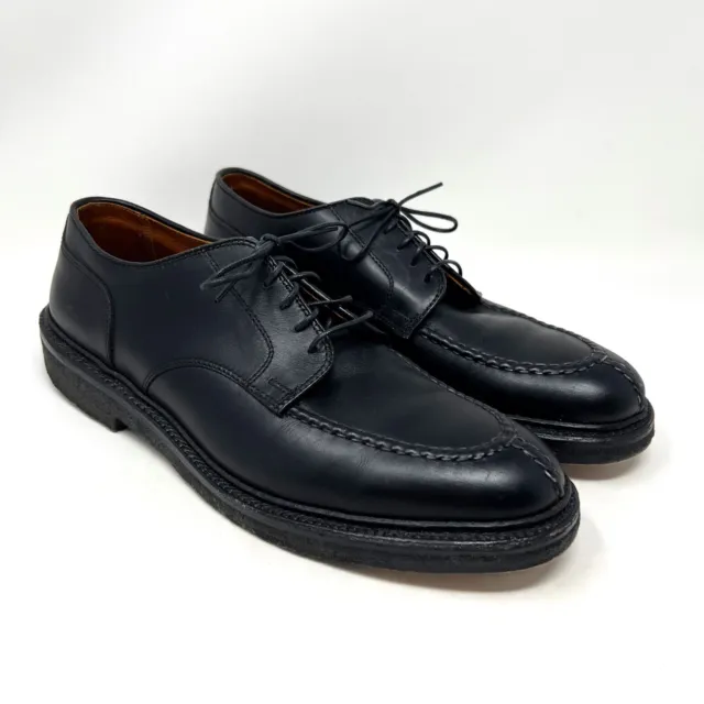 Alden Black Oxford Shoes Cordovan Norwegian Split Toe 2965 Men’s Size 9.5 AA/B