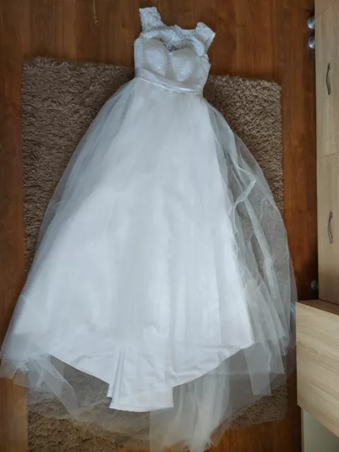 Wedding Dress For Bride White Xs S