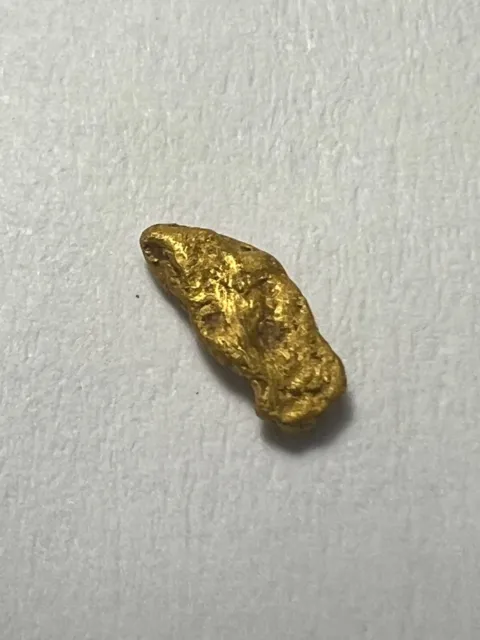 Australian Natural Gold Nugget Specimen - 0.119 grams